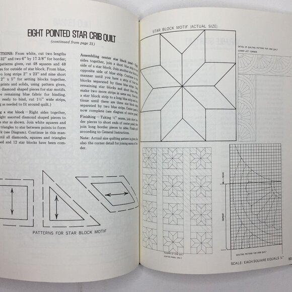 Good Housekeeping Book of Quilt Making Vera P. Guild Hardbound Jacket Patterns - Picture 8 of 12